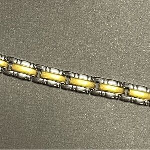 Silver and Gold Tone Bracelet